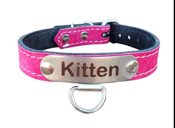 This personalized suede leather bondage collar offers a unique blend of style, comfort, and durability. Crafted from soft yet sturdy suede, it provides a comfortable fit for extended wear while making a bold statement. Each collar is customizable, allowing you to add custom names,&nbsp; making it a truly one-of-a-kind accessory. Perfect for those who seek to express their individuality, this collar is an ideal choice for both fashion and function, designed and made with love for those who appreciate quality