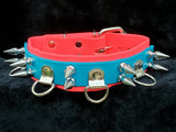 Spiked Bdsm Double Layer BioFlex Collar
