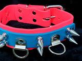 spiked restraint human collar