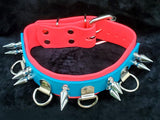 spiked bondage restraint collar